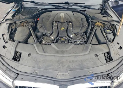 2016 BMW 750 I z USA, uszkodzony, nr VIN WBA7F0C57GGL99427